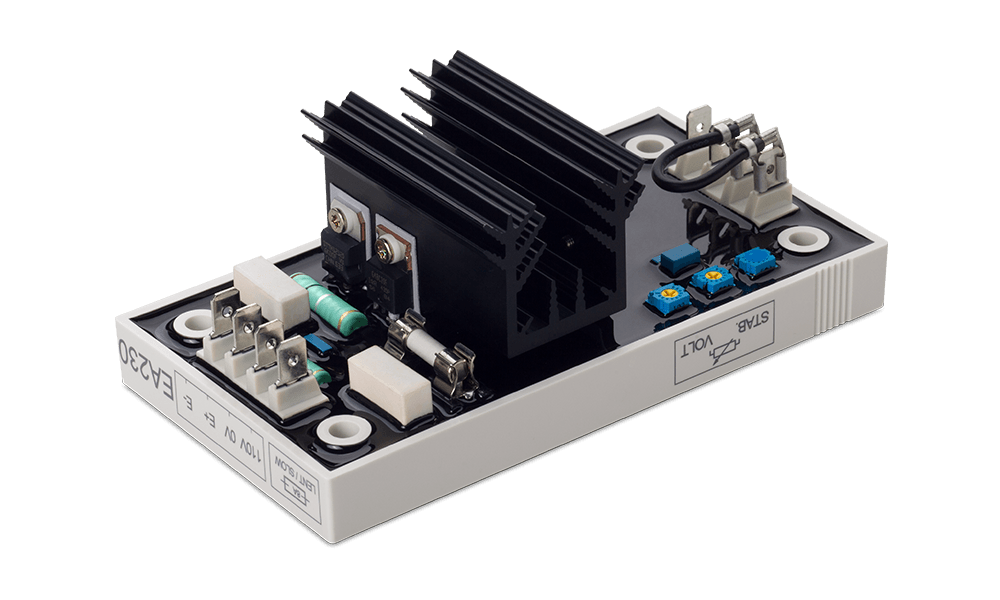EA230發電機自動電壓調整器可直接替代Leroy Somer R230 AVR，並與利萊森瑪R230B、AEM110RE014、及Olympian FG Wilson 922 197等穩壓器相容。
